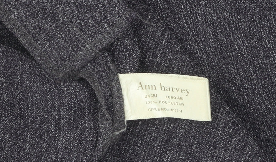 Ann Harvey Women's Grey Trousers Size 20