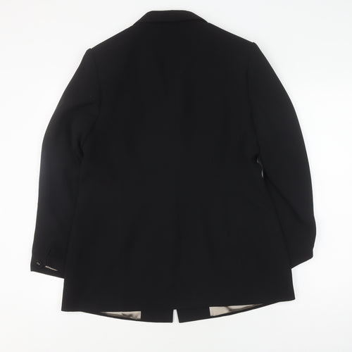 Berkertax Women's Black Suit Jacket Size 14