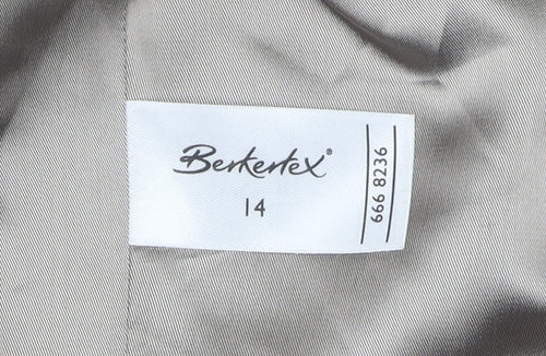 Berkertax Women's Black Suit Jacket Size 14