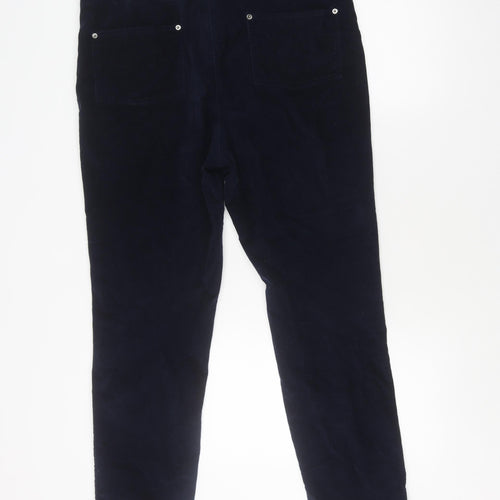 First Avenue Women's Blue Skinny Trousers