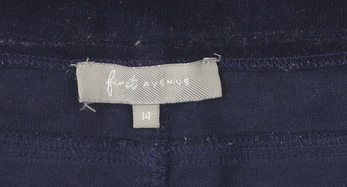 First Avenue Women's Blue Skinny Trousers
