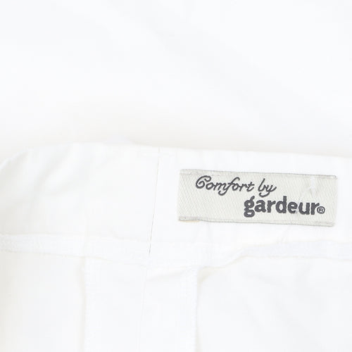 Gardeur Women's Ivory Comfortable Trousers, Size 24