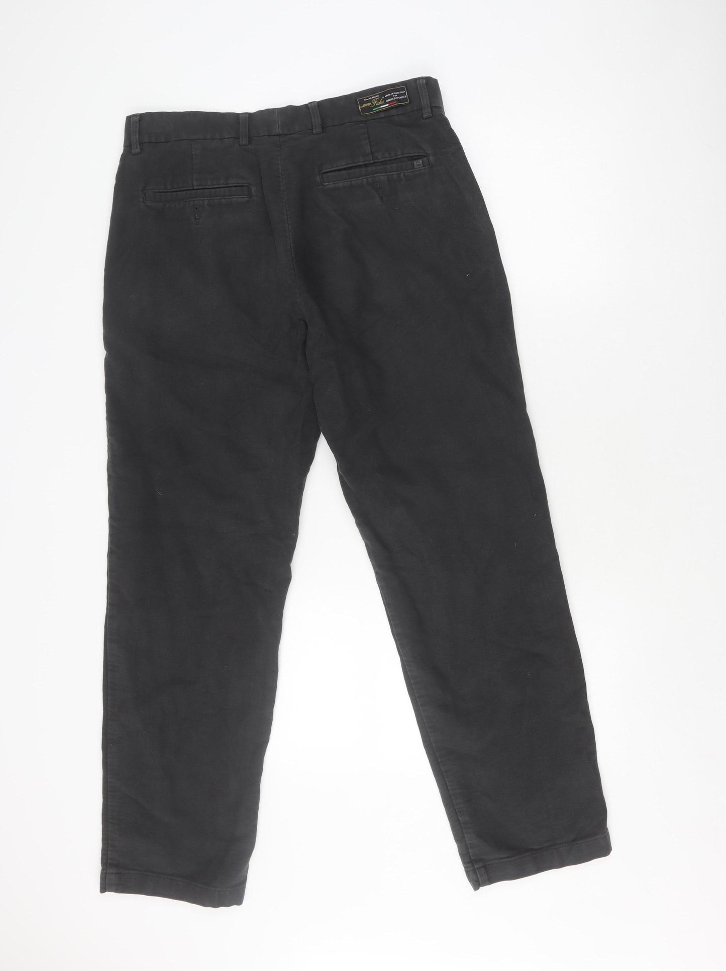 Marks and Spencer Men's Grey Chino Trousers Size 34