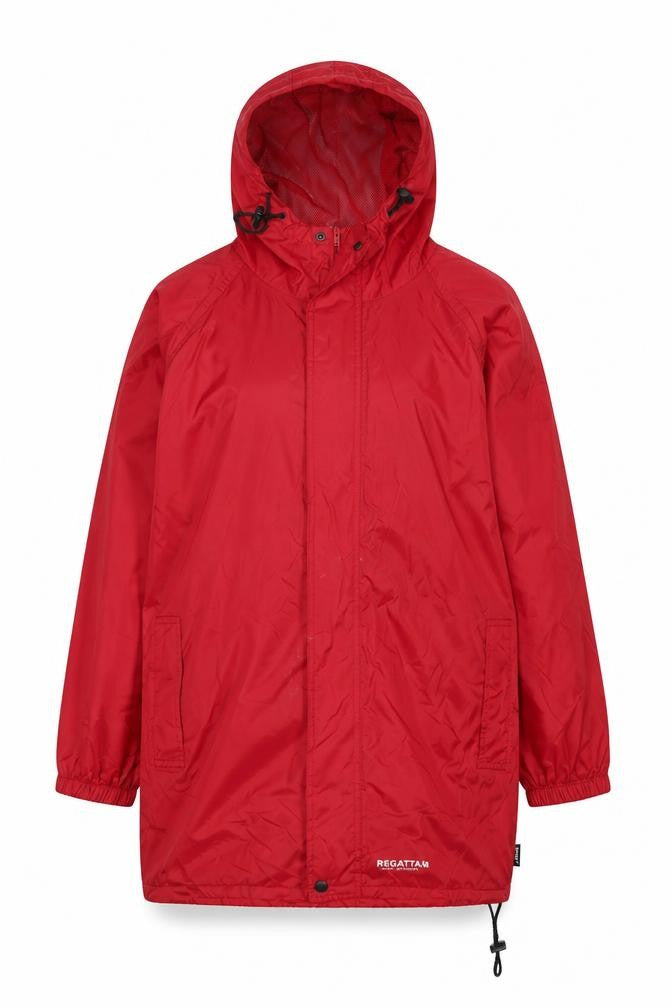 Regatta Red Waterproof Hooded Women's M Rain Coat