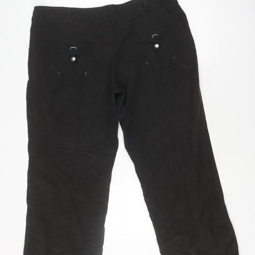 New Look Women's Black Casual Trousers Size 18
