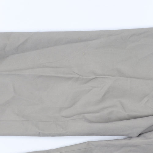 Marks and Spencer Men's Beige Chino Trousers Size 32