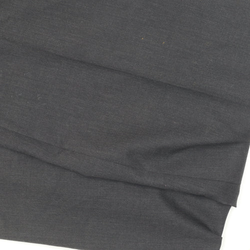 Sergio Rovi Men's Black Trousers 46S Polyester Wool