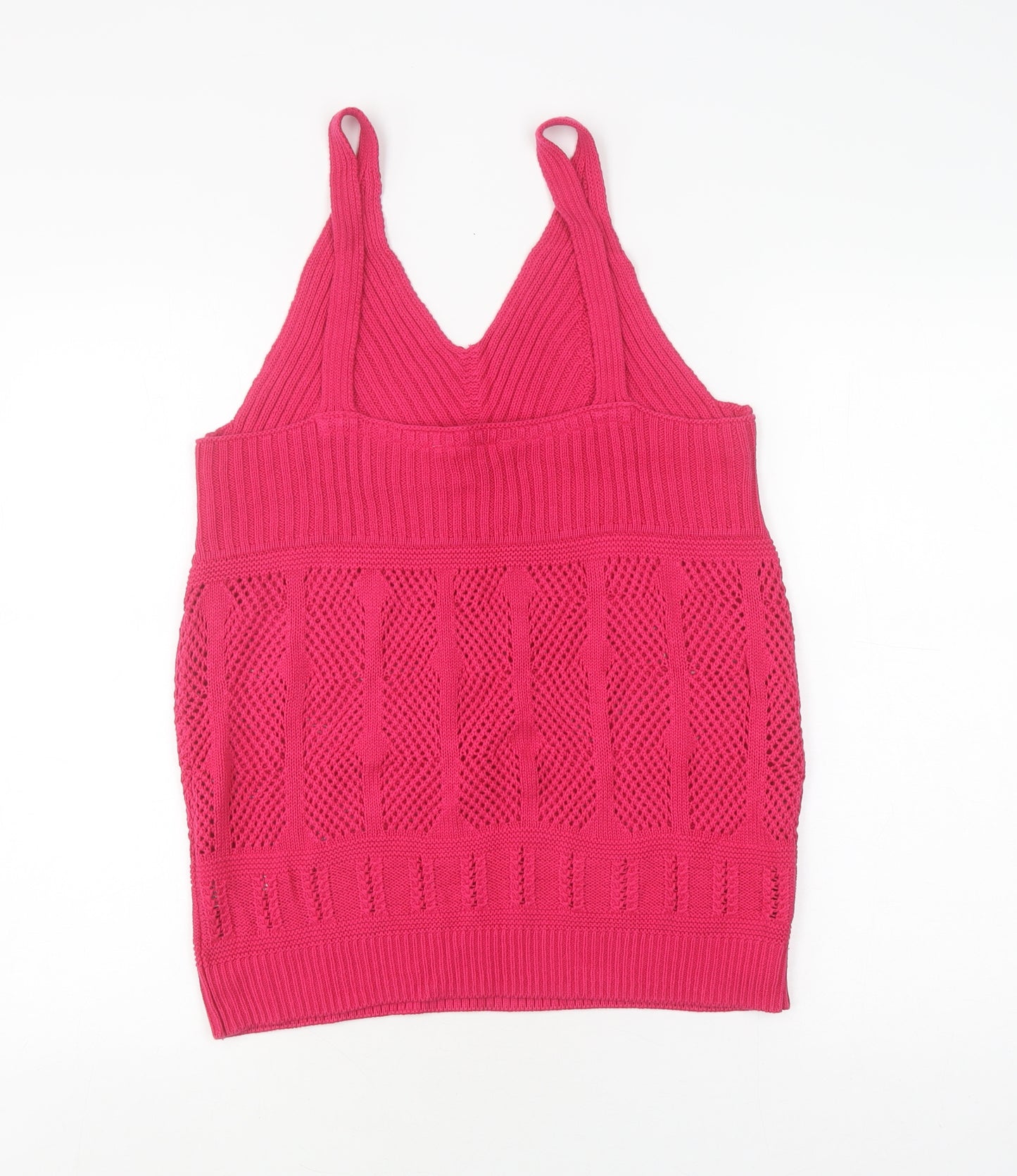 Next Women's Pink Camisole Top Size 16 Cotton