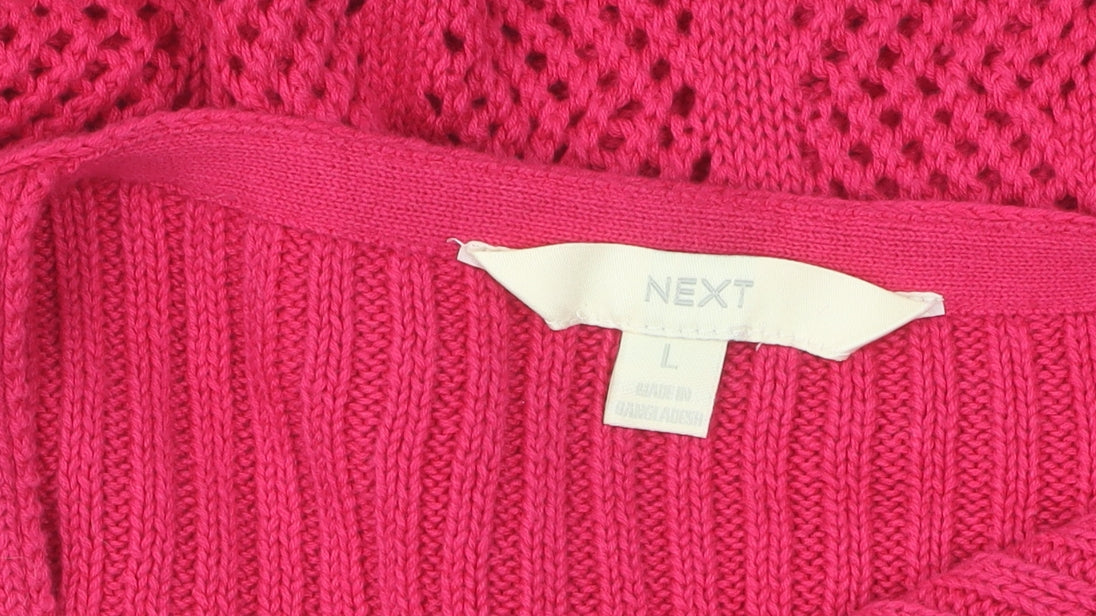 Next Women's Pink Camisole Top Size 16 Cotton