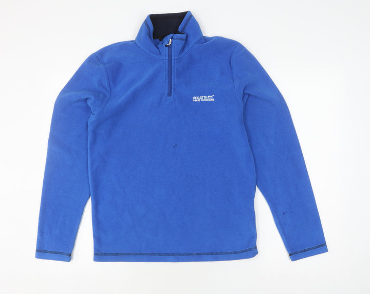 Regatta Men's Blue Pullover - S, Outdoor Fleece