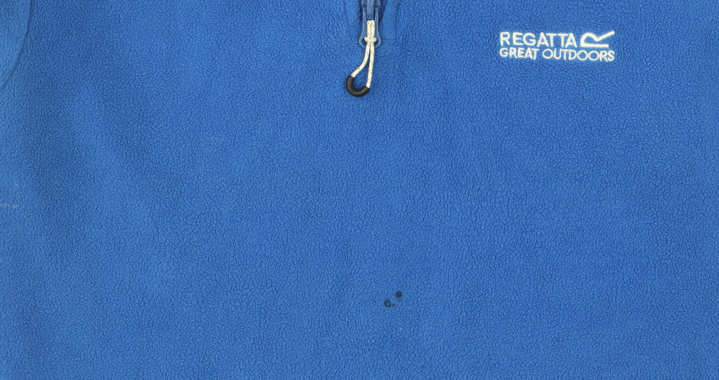 Regatta Men's Blue Pullover - S, Outdoor Fleece