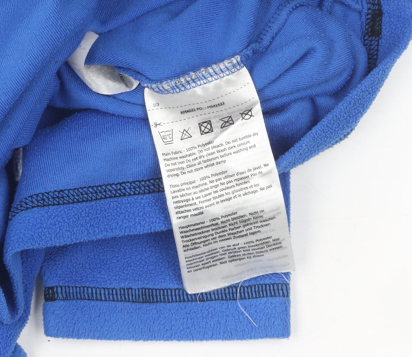 Regatta Men's Blue Pullover - S, Outdoor Fleece
