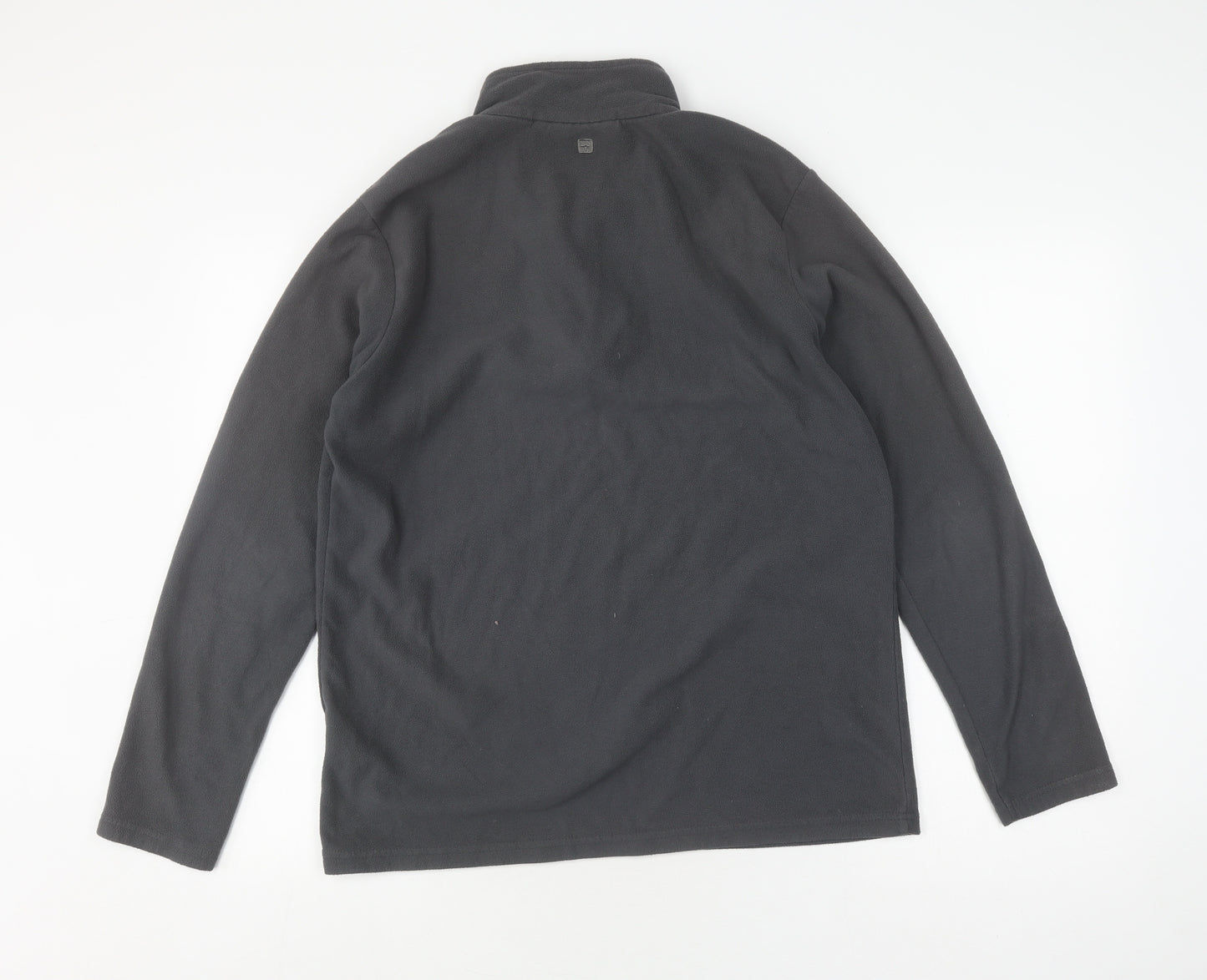 Mountain Warehouse Men's Grey Fleece Pullover Sweatshirt, M