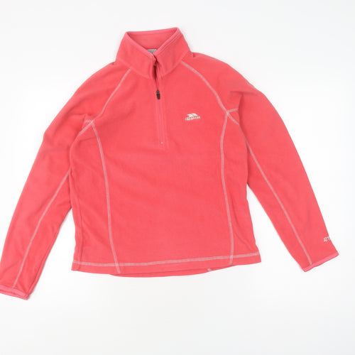 Trespass Women's Pink Pullover Fleece Small