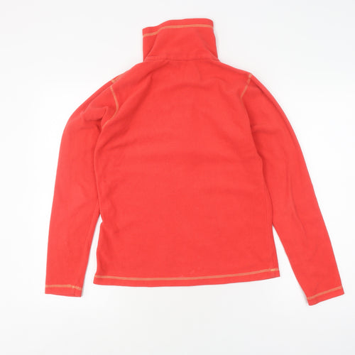 O'Neill Women's Red Fleece Sweatshirt L, Zip