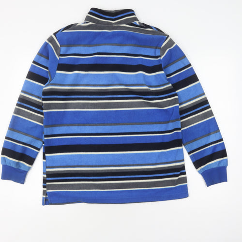 Cotton Traders Blue Sweater Women's S Stripe