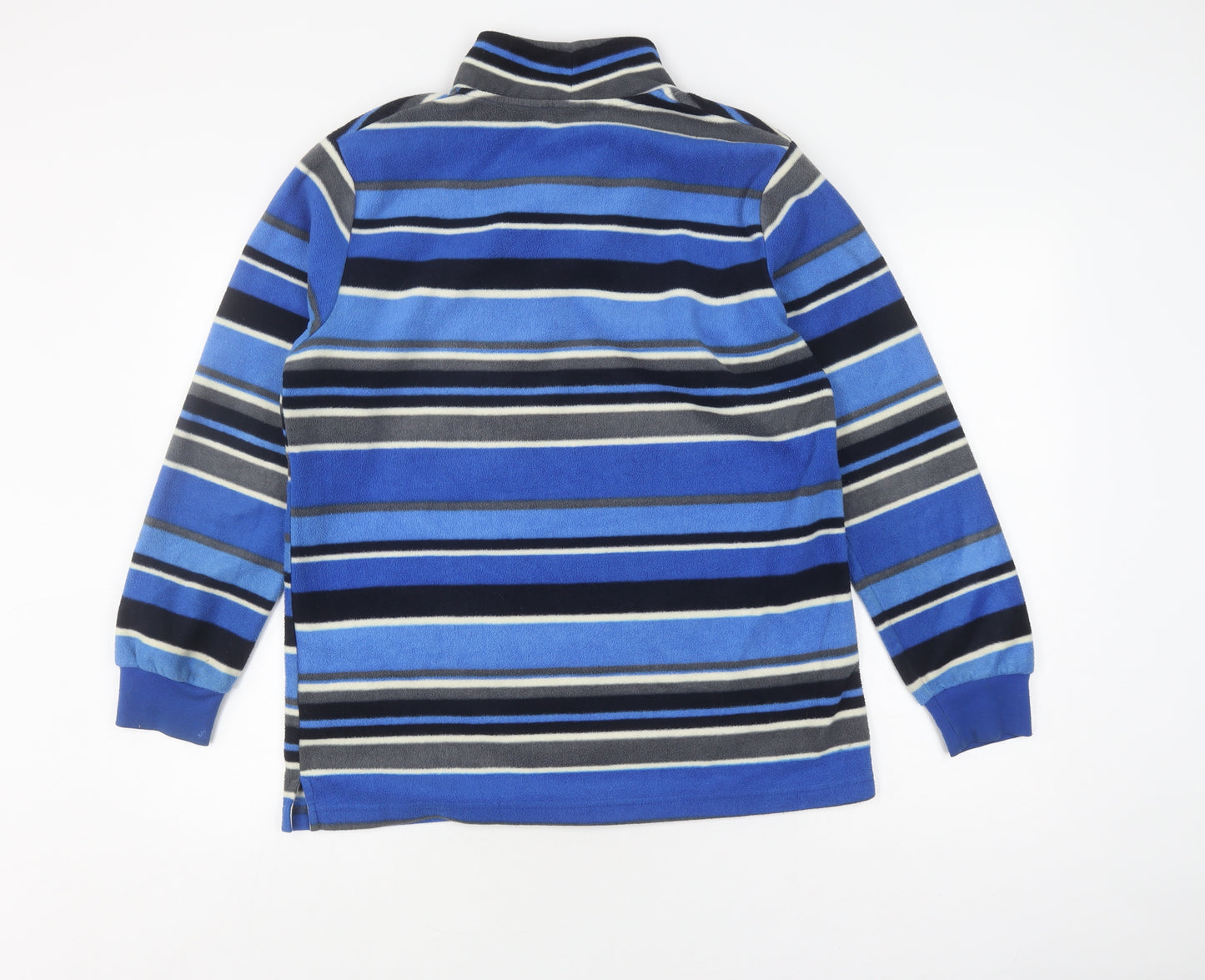 Cotton Traders Blue Sweater Women's S Stripe