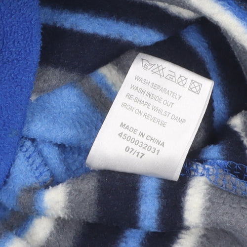 Cotton Traders Blue Sweater Women's S Stripe