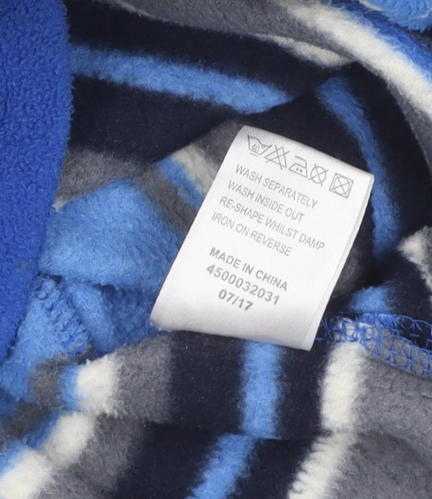 Cotton Traders Blue Sweater Women's S Stripe