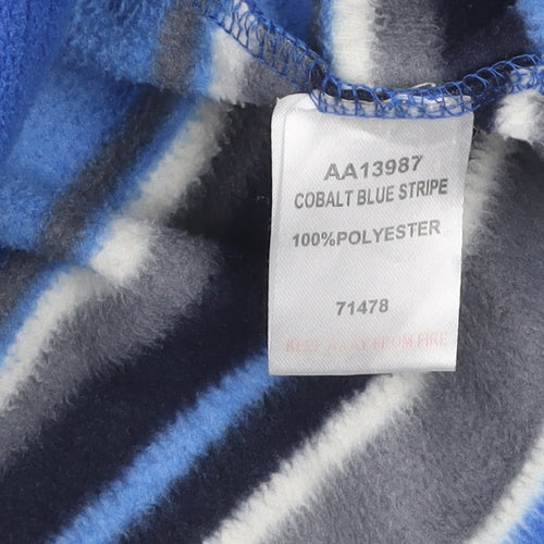 Cotton Traders Blue Sweater Women's S Stripe