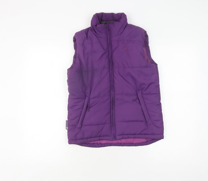 Mountain Essentials Girls Purple Puffer Jacket 11-12 Years