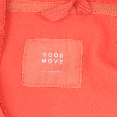 Marks and Spencer Women's Red Hooded Jacket Size 8