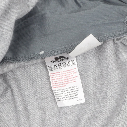 Trespass Grey Women's Hoodie, Size S, Lightweight, Hooded