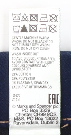 Marks and Spencer Women's Blue Jegging Size 12