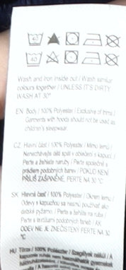 Harry Potter Boys Blue Hooded One Piece