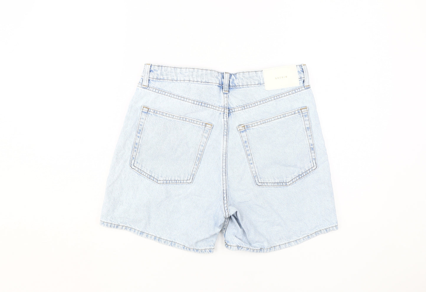 &Denim Women's Blue Bermuda Shorts Size 12