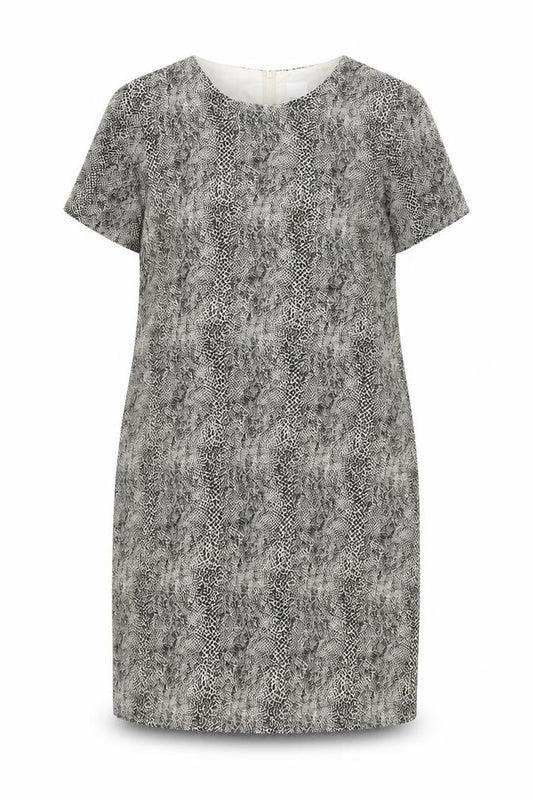 Front view of Premier Collection Women's Multicoloured Shift Dress, size 24
