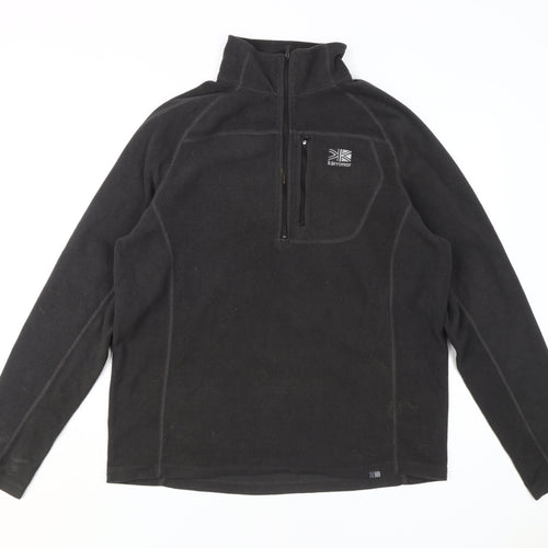 Karrimor Men's Black L Pullover Fleece Sweatshirt