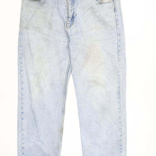 Silverstripe Men's Light Blue Straight Jeans 36W 30L