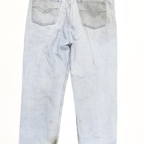 Silverstripe Men's Light Blue Straight Jeans 36W 30L