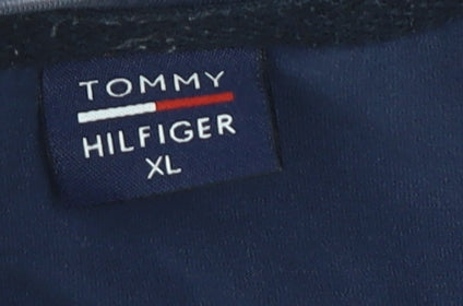 Tommy Hilfiger Men's Blue XL Graphic T-Shirt