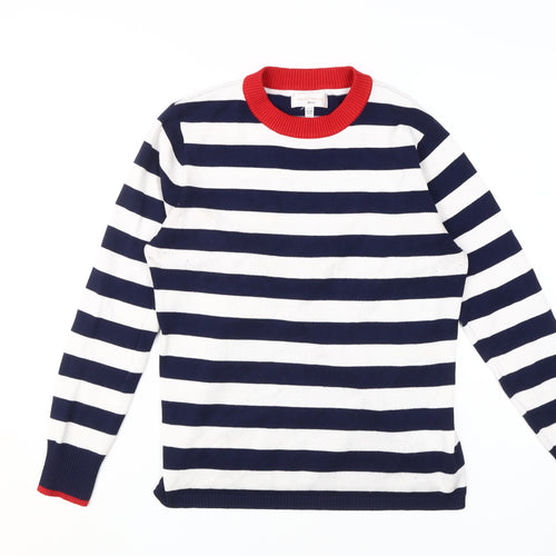 Gianni Feraud Women's Multicoloured Striped Pullover