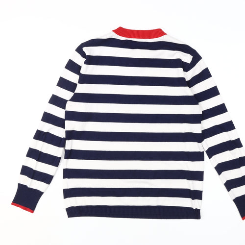 Gianni Feraud Women's Multicoloured Striped Pullover