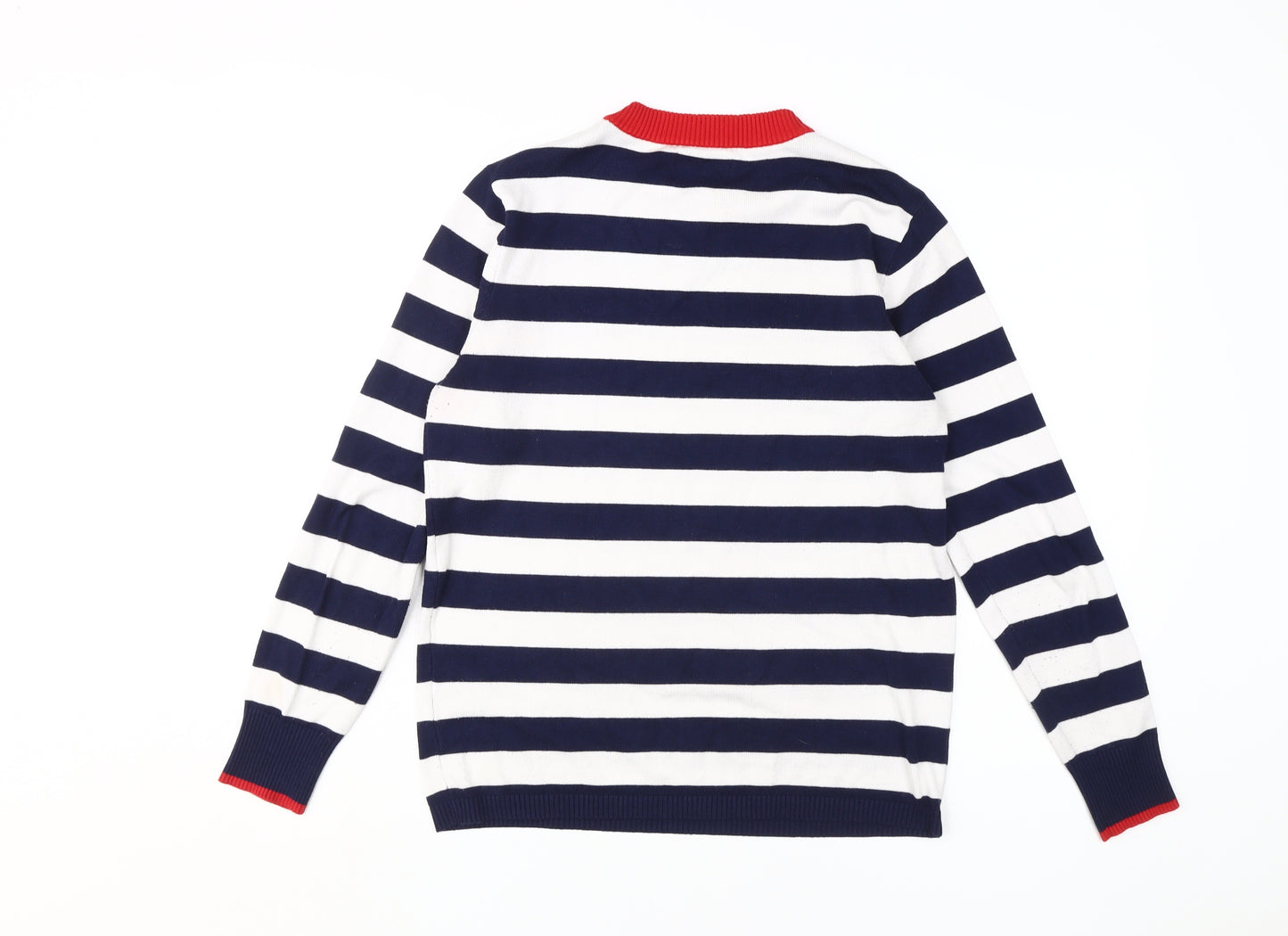 Gianni Feraud Women's Multicoloured Striped Pullover