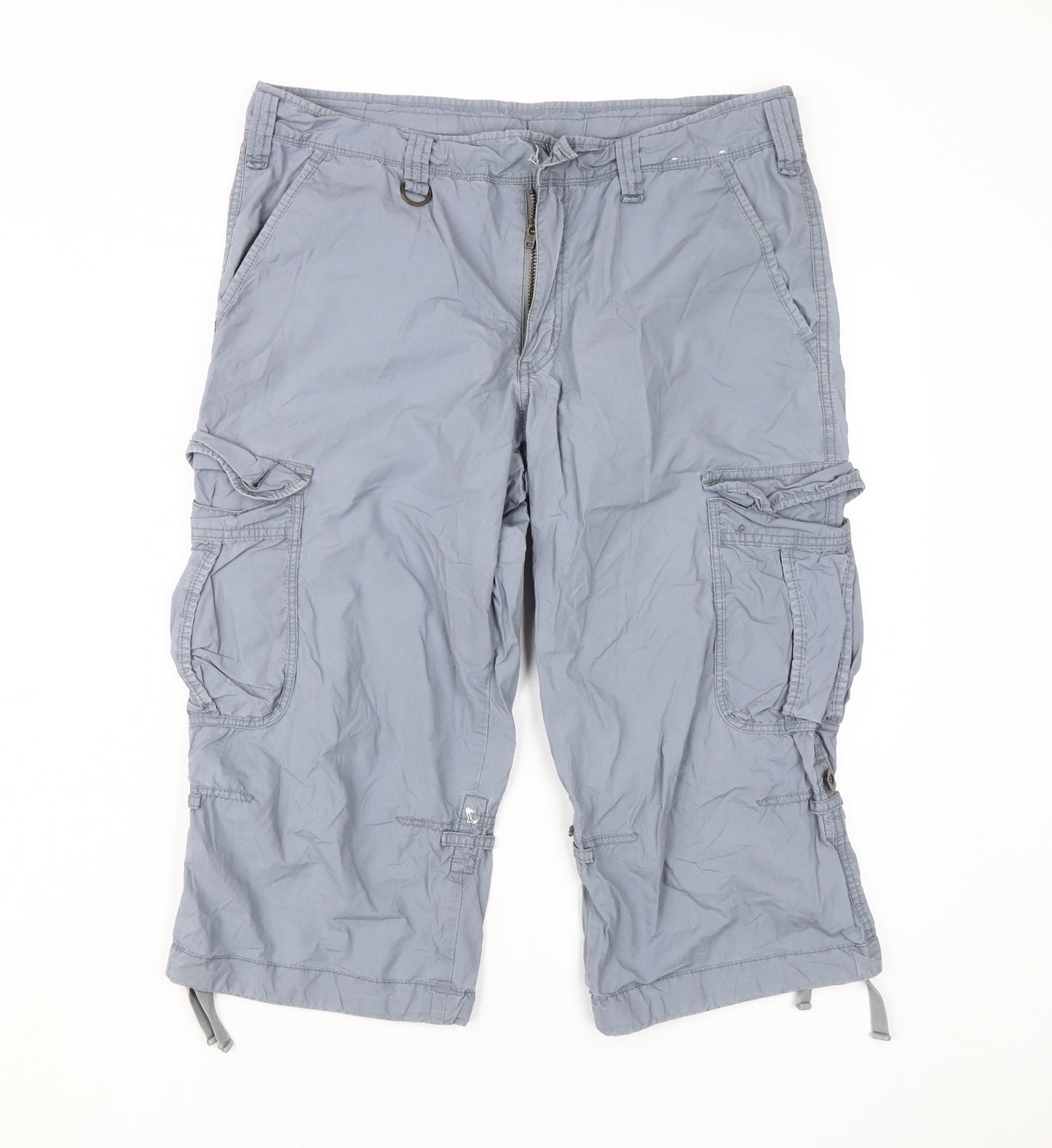 Uniqlo Cargo Trousers Grey L Unisex Adults