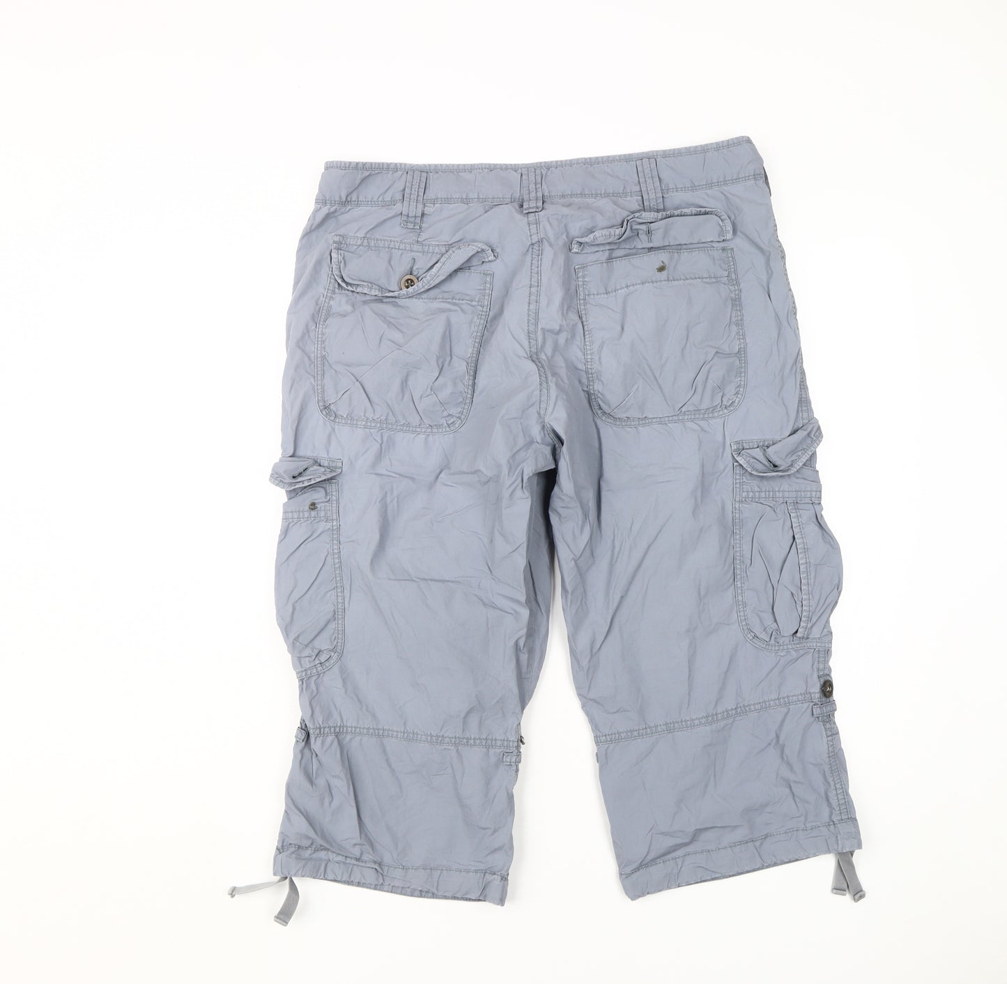 Uniqlo Cargo Trousers Grey L Unisex Adults