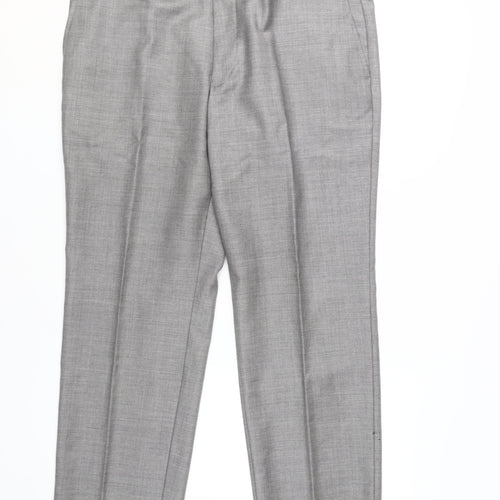 Austin Reed Men's Grey Wool Dress Pants 38S