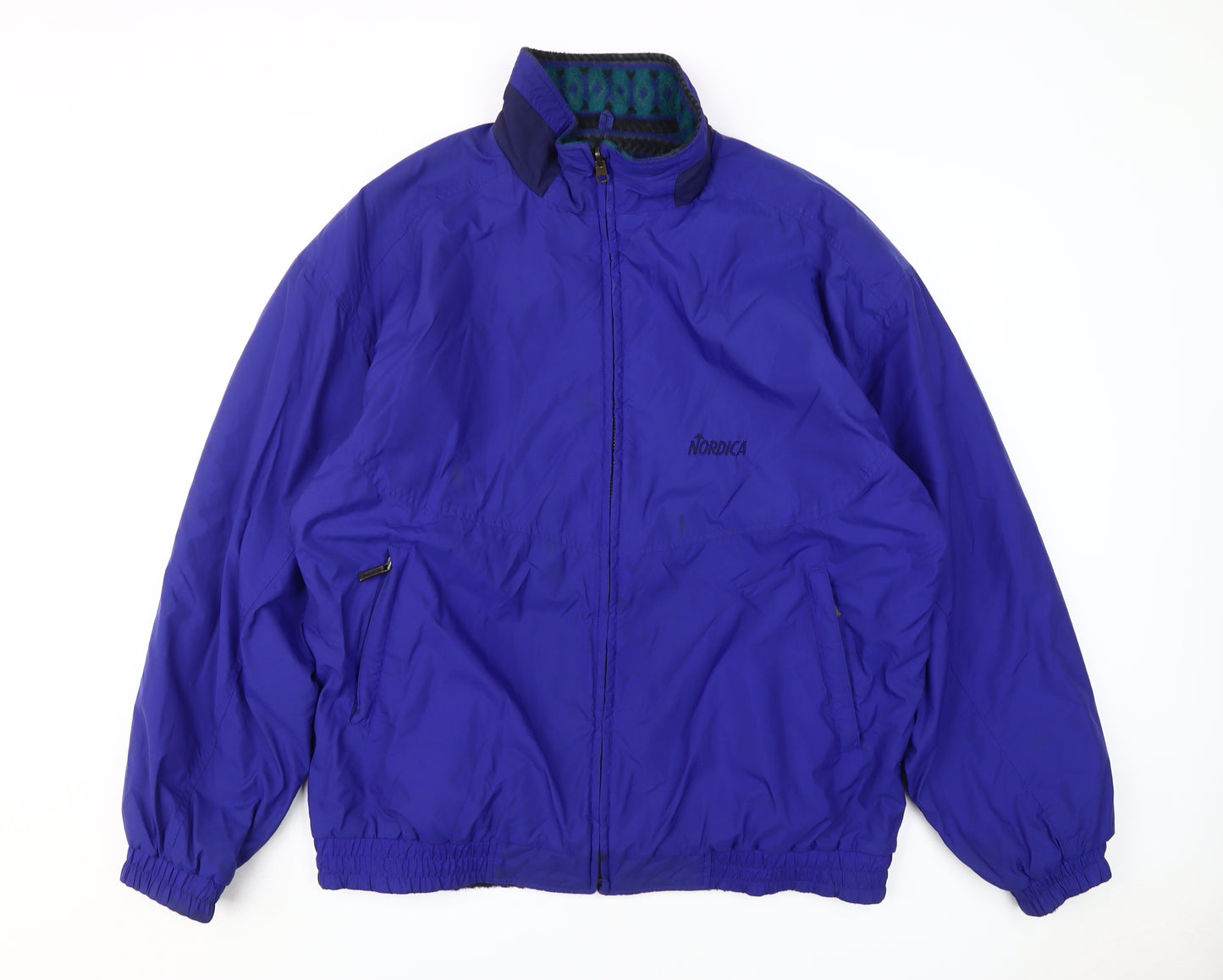Nordica Men's Blue 2XL Basic Jacket Stand-Up Collar