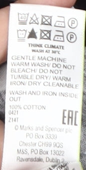 Marks and Spencer Women's Black Animal Print Shift Dress