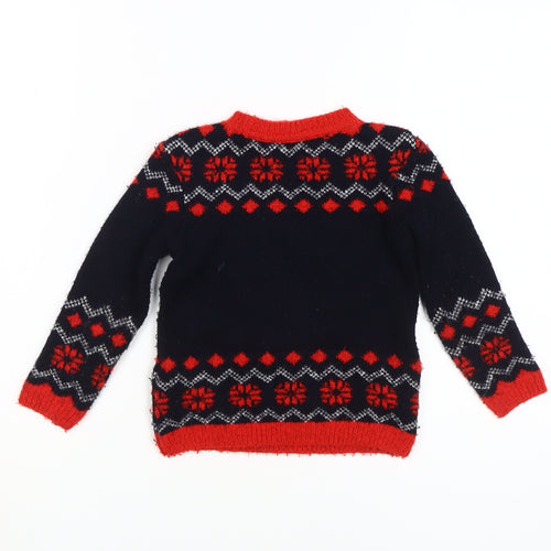 Marks and Spencer Boys Multicoloured Spider-Man Fair Isle Jumper