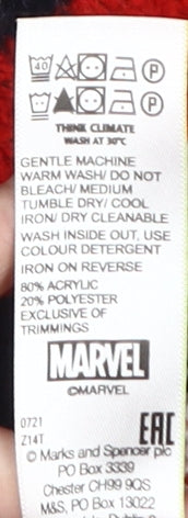 Marks and Spencer Boys Multicoloured Spider-Man Fair Isle Jumper