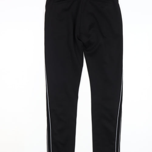 BAF Women's Black Slim Trousers, Size 10, Stretch Zip Pockets