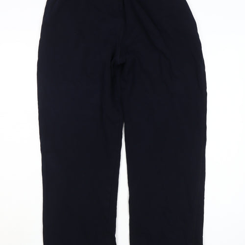 Marks and Spencer Men Blue Jogger Trousers Size L