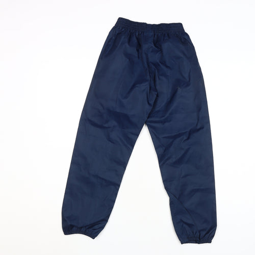 Decathlon Boys Blue Windbreaker Active Trousers Size 8