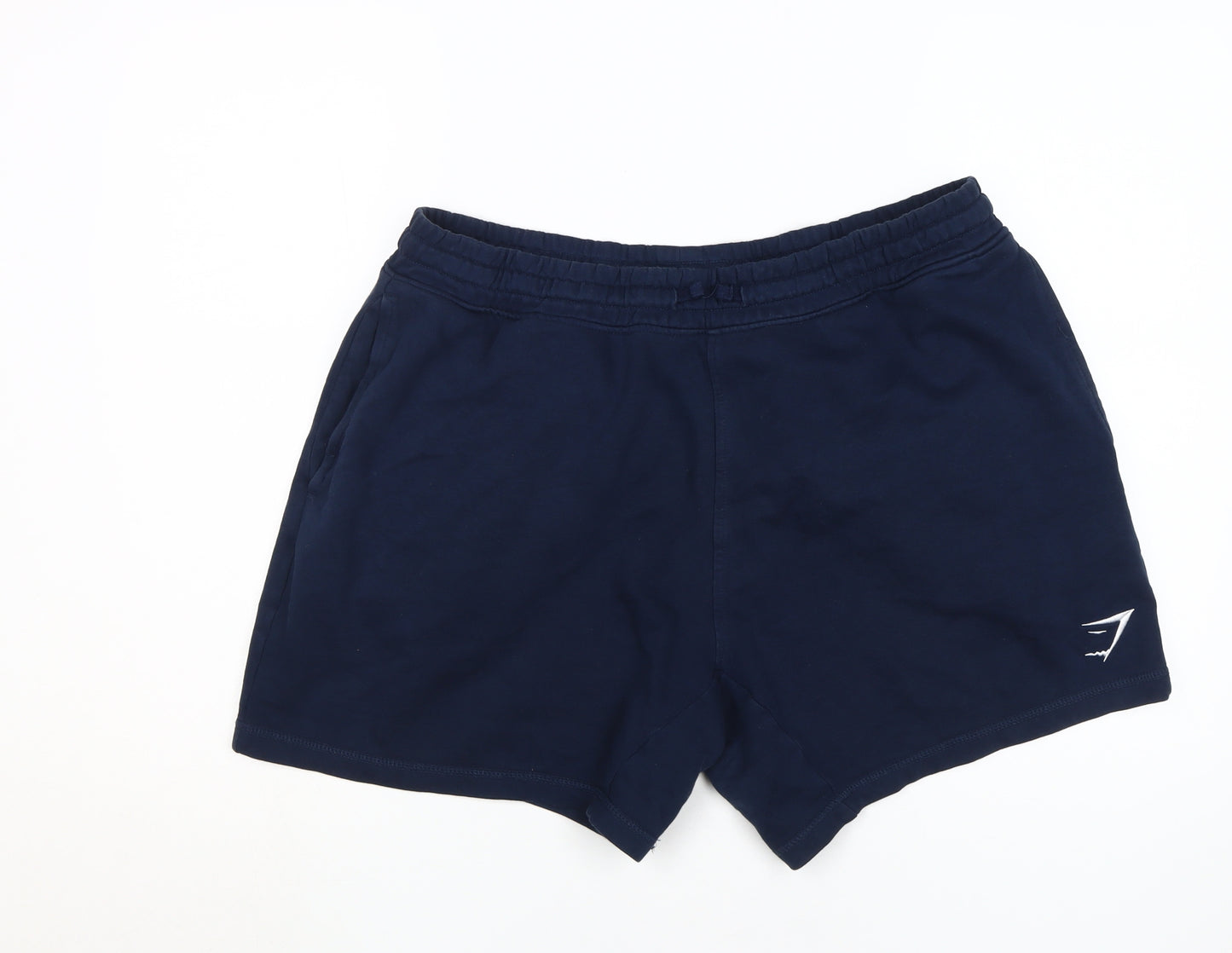 Gymshark Men's Blue XL Sweat Shorts with Logo