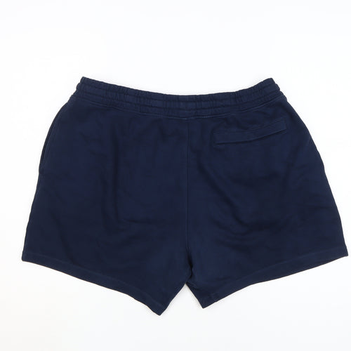 Gymshark Men's Blue XL Sweat Shorts with Logo